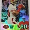 Jerry Rice Score 1995 "Team Summit" Trading Card #12 of 12