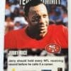 Jerry Rice Score 1995 "Team Summit" Trading Card #12 of 12 Back