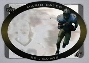 Mario Bates Upper Deck SPX 1996 NFL Trading Card #29