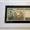 Banknote of Peru 1000 Soles Back