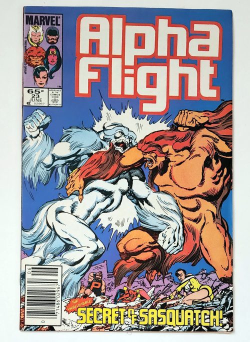 Alpha Flight Issue #23 June 1985 "Night of The Beast" via @cliffordyoung52