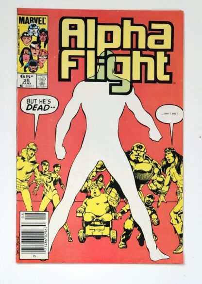 Alpha Flight Issue #25 August 1985