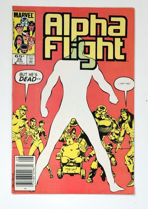 Alpha Flight Issue #25 August 1985 "And The Dead Give Up Their .." via @cliffordyoung52