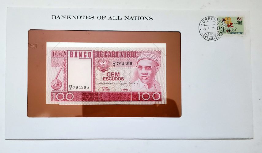 Banknote of Cape Verde100 escudos No..794395