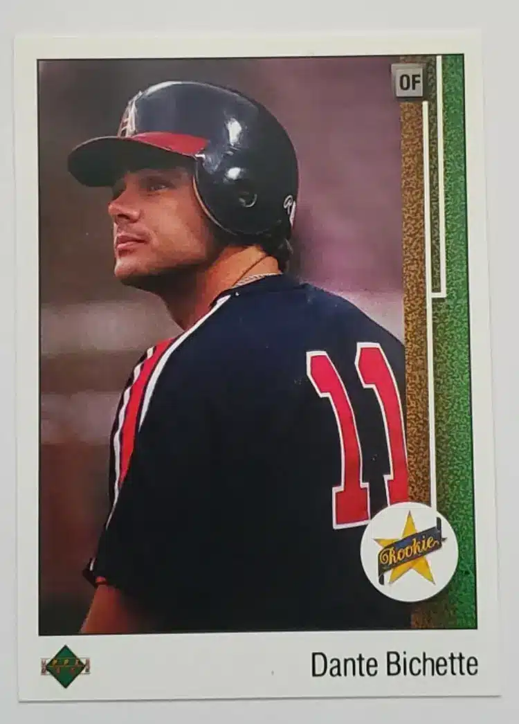 Dante Bichette Upper Deck 1989 Card #24