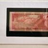 Banknote of Honduras 1 Lempira No BF3221457 Back