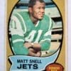 Matt Snell Topps 1970 NFL Trading Card #35 New York Jets