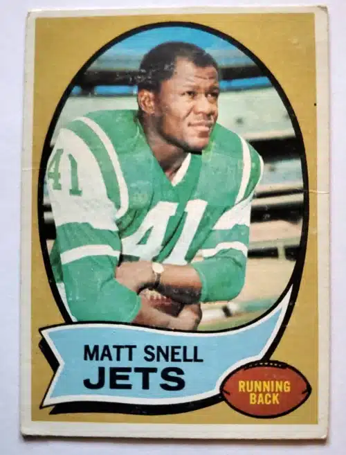 Matt Snell Topps 1970 35 New York Jets