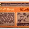 Matt Snell Topps 1970 NFL Trading Card #35 New York Jets Back