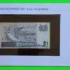 Singapore Banknote 1 Dollar No.107918