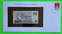 Singapore Banknote 1 Dollar No.107918
