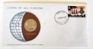 Solomon Islands Coins Of All Nations Fresh Mint Coin Franklin Mint C.O.A