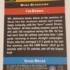 Tim Brown / Isaac Bruce Bowman's Best 2000 "Best Performers" back