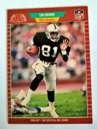 Tim Brown Pro Set 1989 Card #183