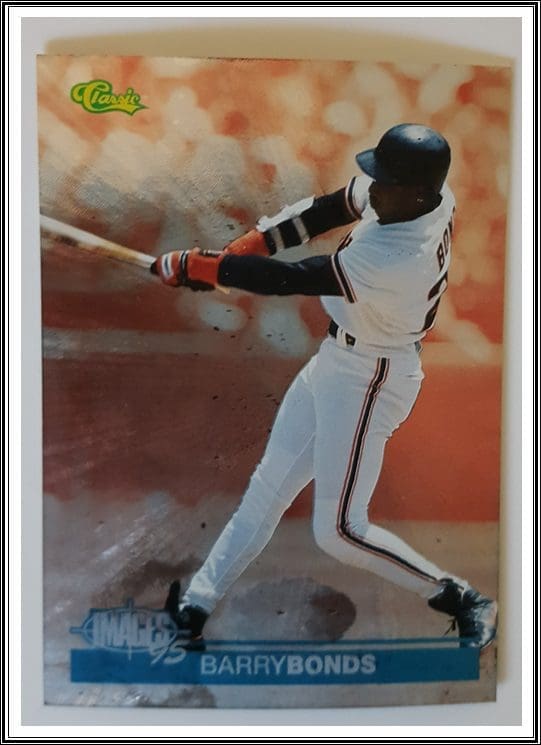 Barry Bonds Classic Vision 1996 Card #95 San Francisco Giants