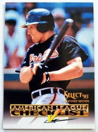 Cal Ripken Jr Select Certified Edition 1995 Card #3 of 7