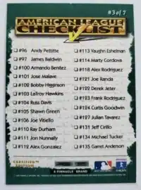 Cal Ripken Jr Select Certified Edition 1995 Card #3 of 7 Baltimore Orioles Back