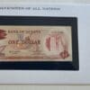 Banknote of Guyana 1 Dollar