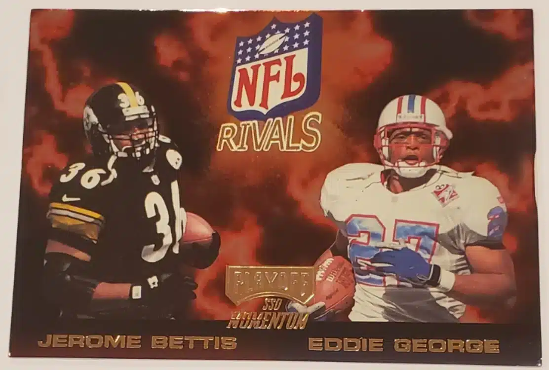 Jerome Bettis Eddie George 1998 Card #2