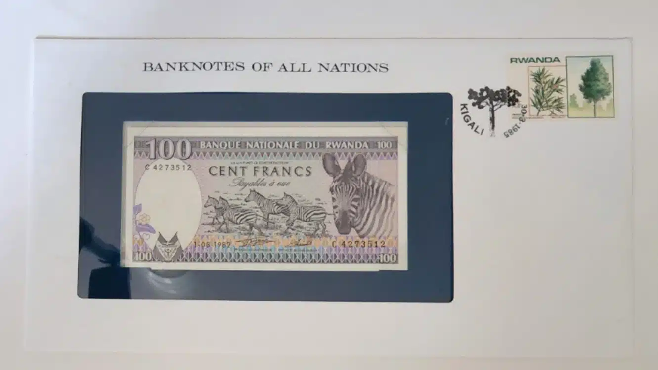 Rwanda 100 Franc Banknote