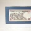 Banknote of Zambia 1 Kwacha back