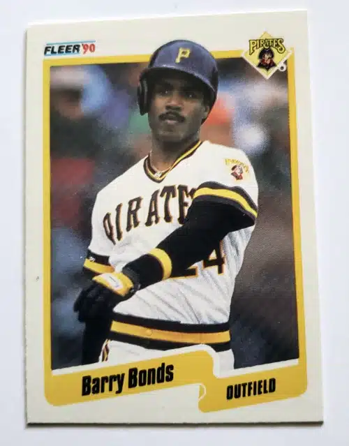 Barry Bonds Fleer 1990 Card #461