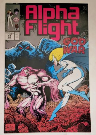 Alpha Flight Issue #64 November 1988 "Where There Is A Will..."