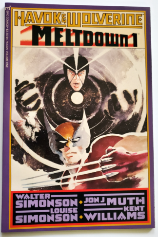 Havok and Wolverine "Meltdown" Epic Comics Issue #1 1988