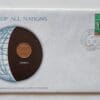 Kiribati Mint Coin Stamped Envelope Franklin Mint