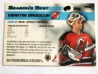 Martin Brodeur Topps 1989 Card #PM6 Back