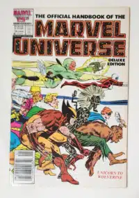 Handbook Of The Marvel Universe Issue #14 January 1987