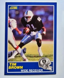 Tim Brown Score 1989 #86