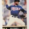 Willie Banks Leaf 1991 "Gold Rookies" Card #BC5 Minnesota Twins