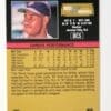 Willie Banks Leaf 1991 "Gold Rookies" Card #BC5 Minnesota Twins Back