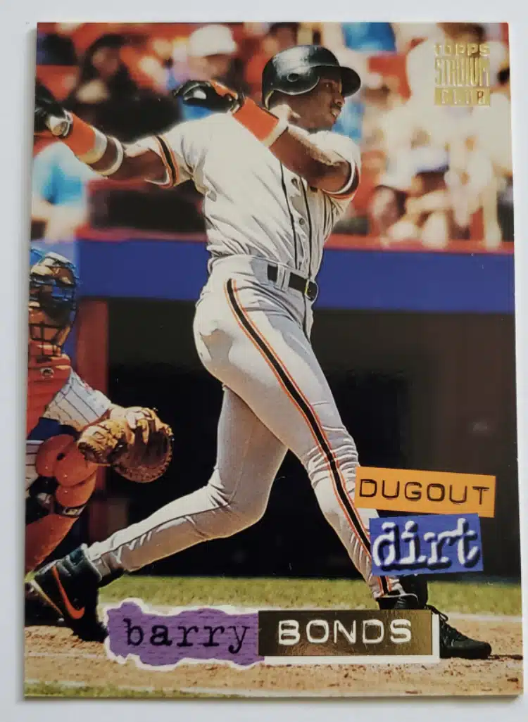 Barry-Bonds-topps-stadium-club-1994-6-of-12-san-francisco-giants Barry Bonds Topps Stadium Club 1994 Card #6 of 12