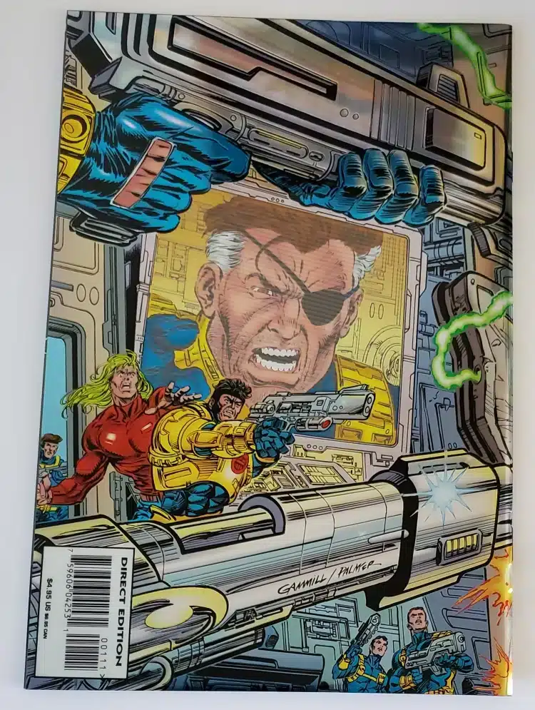 Punisher-rampage-double-edge--Marvel-Comic-issue-1-August-1995-back The Punisher Ramage Issue #1 Back