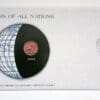 Gambia Mint Coin Stamped Envelope Franklin Mint with C.O.A