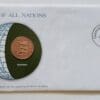 Guernsey Mint Coin Stamped Envelope Franklin Mint