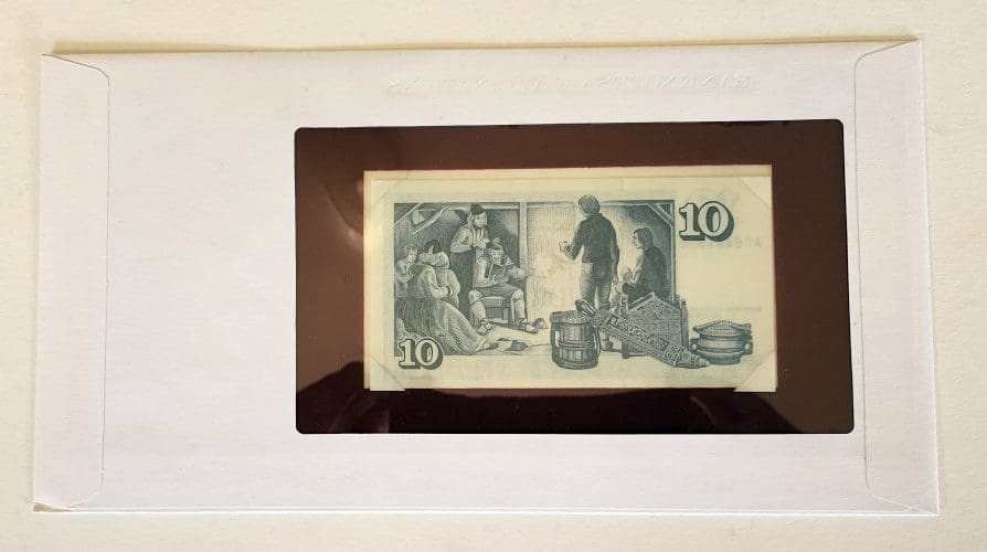 Iceland 10 Kronur No A06481538 Back