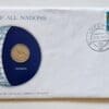 Indonesia Coin Of All Nations Stamped Envelope Franklin Mint C.O.A