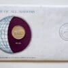 Ireland Mint Coin Stamped Envelope Franklin Mint with C.O.A