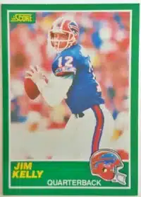 Jim Kelly Score 1989 Card #223