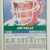 Jim Kelly Score 1989 Sports Trading Card #223 Buffalo Bills Back