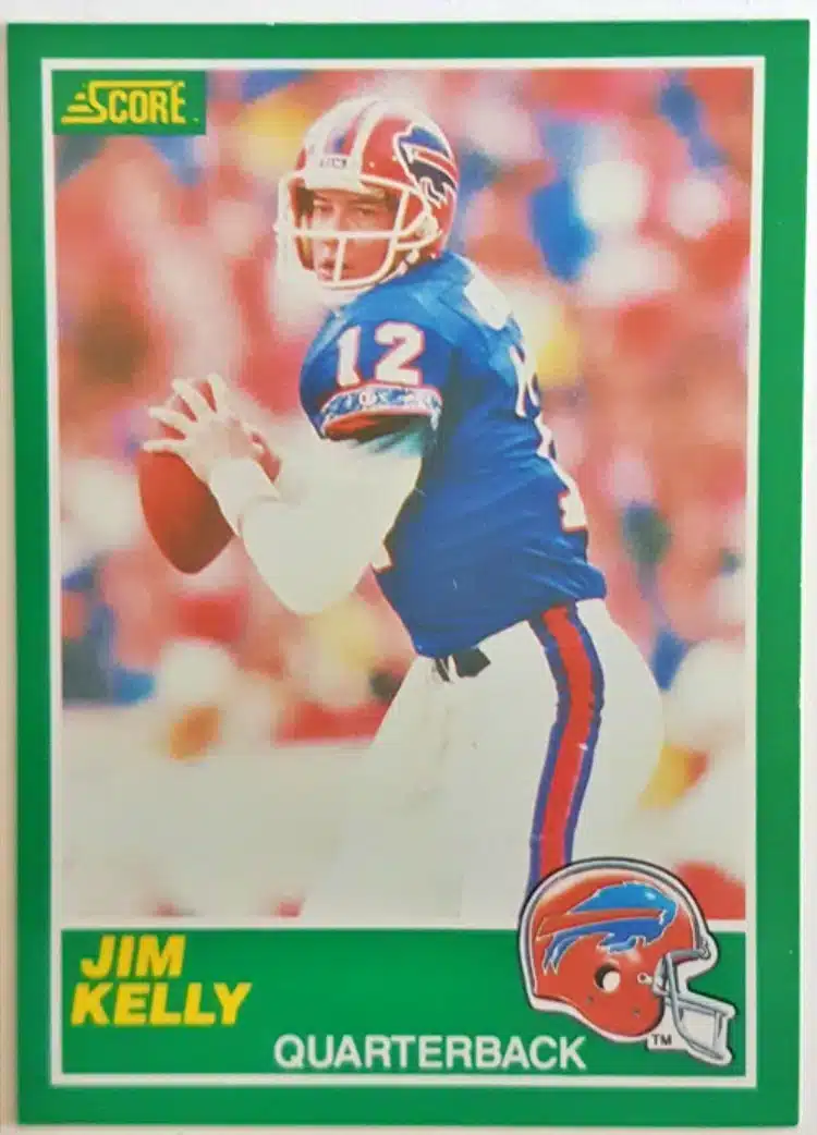 Jim Kelly Score 1989 Card #223