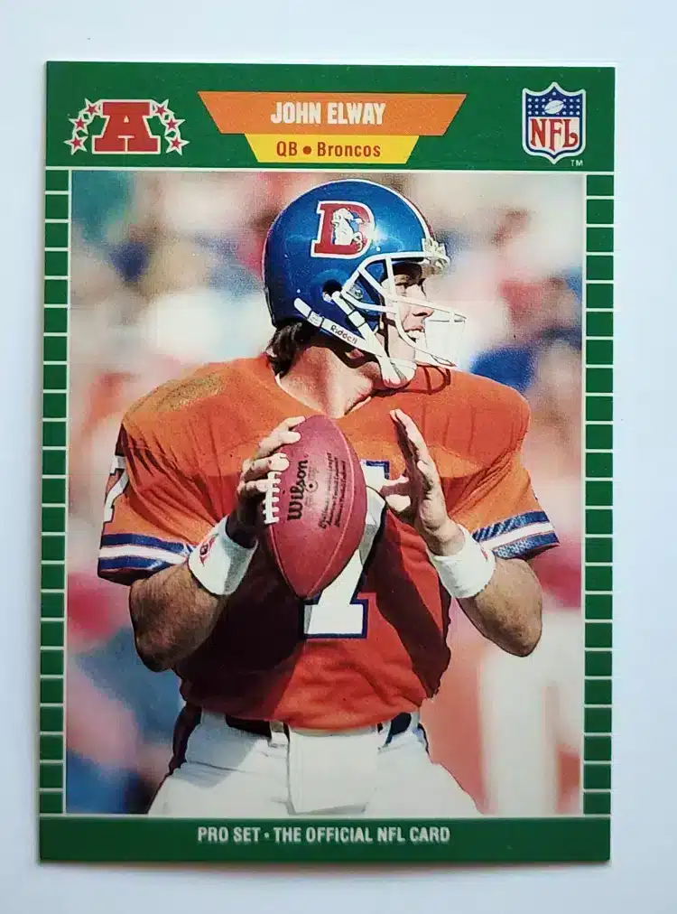 John Elway Pro Set 1989 Card # 100