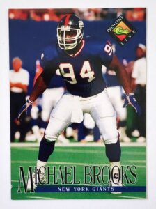 Michael Brooks Classic 1994 NFL Card #100 New York Giants