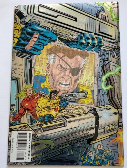 Marvel Edge Punisher Rampage! August 1995 "Reset" Back