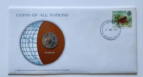 Seychelles Franklin Mint Coin