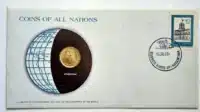 Argentina Coin Stamped Envelope