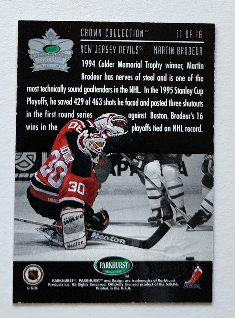 Martin Brodeur Parkhurst 1995